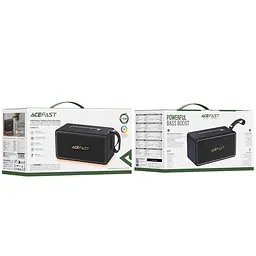 Портативна колонка Acefast K3 Ultra portable wireless speaker 120W чорний - мініатюра 3