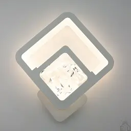 Керований cвітлодіодний світильник бра TETRA ICE 13 Вт S 288х252х46 мм Білий ESLLSE