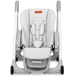 Стільчик для годування MoMi LUXURIA Light Grey - мініатюра 2