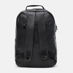 Чоловічий рюкзак Borsa Leather k1333-black 39х30х13.5 см Чорний - мініатюра 3