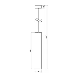 Підвісний світильник Skarlat PD6801-300 WH - мініатюра 3