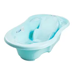 Ванночка Tega 2 в 1 Комфорт, анатомічна, блакитний, 95 см (TG-011-101)
