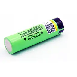 Акумулятор 18650 LiitoKala 34B 3400 mAh літій-іонна акумуляторна батарея Li-Ion 8А, 3.7V Плоский плюс (19306) - мініатюра 2