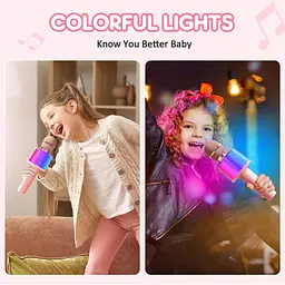 Мікрофон з караоке Epik MC005 Pink [154247] - мініатюра 4
