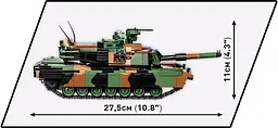 Конструктор Cobi Танк M1A2 SEPv3 Abrams, масштаб 1:35, 1017 деталей (COBI-2623) - мініатюра 8