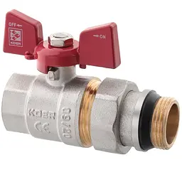 Кран з американкою Koer 3/4" "антіпротечка" KR.227-Gi KR0191