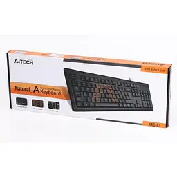 Клавіатура A4Tech KRS-83 USB Black - мініатюра 3
