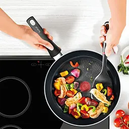Сковорідка Tefal Force 24 см Titanium 2X (C2920402), з двошаровим титановим антипригарним покриттям - мініатюра 6