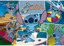 Пазл Clementoni Super: Пригоди Стіча, Disney (Super - Disney Lilo and Stitch Puzzle - 300 pcs.), колаж, 300 ел. (21742) - мініатюра 2