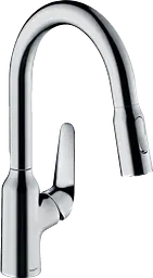 Змішувач Hansgrohe M42-H180 для кухні з висувним виливом 71801000 Хром