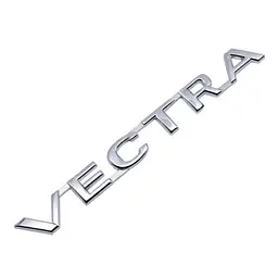 Емблема напис VECTRA Вектра 165х17 мм Хром (Завод) - мініатюра 4