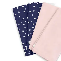 Набір із 4-х серветок 35х35 DARK BLUE STARFALL & SAKURA COSAS (4822052084335)