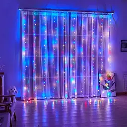 Гірлянда-штора XPRO різнокольорова 3х3 м з 240 LED лампами (46843-_293)