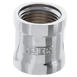 З'єднувальна муфта Koer 1/2" (хром) Kf.C06.chr KF0116