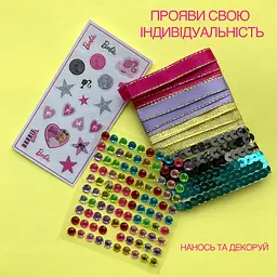 Набір для стилізації одягу Barbie INTEK Сяйво і блиск (BBFD3) - мініатюра 6