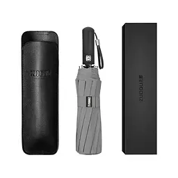 Парасолька Xiaomi Zuodu Automatic Umbrella (ZD001) Grey [68847] - мініатюра 3