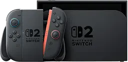 Портативная игровая консоль Nintendo Switch 2 Black Mario Kart World Bundle (0045496321529) - миниатюра 2