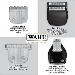 Тример для бороди та вусів Wahl Multi Purpose Grooming Kit 09854-616 - мініатюра 6