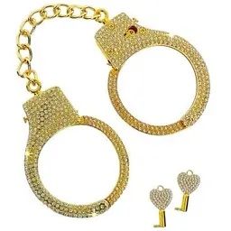 Наручники Taboom Diamond Wrist 65 см золотий