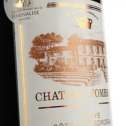 Вино Chateau Fombrion 2022 AOP Blaye червоне сухе 0.75 л  - мініатюра 3