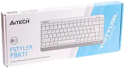 Клавіатура A4Tech FBK11 White - мініатюра 3