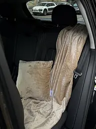 Набір для подорожі Ecotton 2 в 1 Подушка 40х40 плед 110х140 бежевий Beige (21673) - мініатюра 6