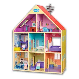 Дерев'яний ігровий набір Peppa Pig Котедж Пеппи Делюкс (7321) - мініатюра 2