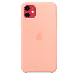 Чохол Silicone Case для Apple iPhone 11 [Grapefruit] ААА [48749] - мініатюра 7