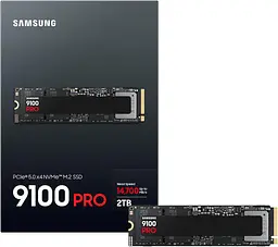 Samsung Накопичувач SSD Samsung M.2 2TB PCIe 5.0 9100PRO - мініатюра 3