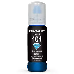 Чорнило PRINTALIST 101 для Epson L4150/4160 70г Cyan водорозчинне (PL101C)
