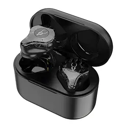 Бездротові Bluetooth навушники Sabbat X12 Ultra Advanced stone з підтримкою aptX (Чорно-сірий)
