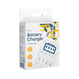 Зарядний пристрій для акумуляторів PowerPlant PP-UN4 (AA, AAA / input microUSB DC 5V/2A) (PP-UN4) - мініатюра 5