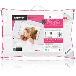 Подушка Sonex Micro з тінсулейтом гладка 50х70 см (SO102034) - мініатюра 10