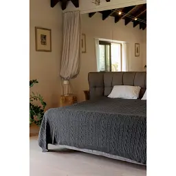 Плед Прованс Kosa Графіт (8302) 140 х 180 см (045480) - мініатюра 5