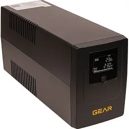 Пристрій безперебійного живлення GEAR (GU-1500PLCD)