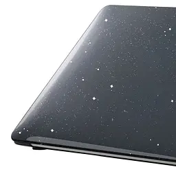Чохол-накладка Glitter для Apple MacBook Air 13.3'' (A1932/A2179/A2337) Чорний - мініатюра 2