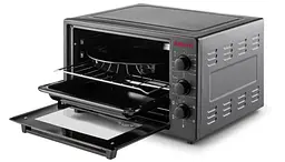 Духовка SATURN ST-EO1036BC (чорна,конвекція,36л) - мініатюра 4