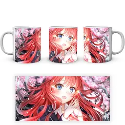 Кухоль GeekLand The Quintessential Quintuplets П'ять наречених Іцукі QQ 02.15 330 мл білий - мініатюра 4