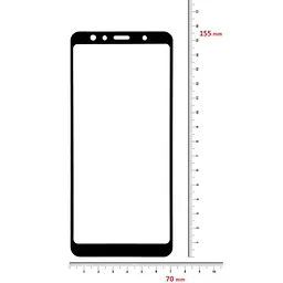 Захисне скло BeCover для Samsung Galaxy A7 2018 SM-A750 Black (702948) - мініатюра 3