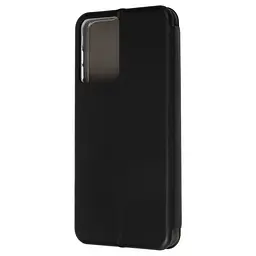 Чехол-книжка для Motorola G55 5G, G-Case, черный, кожаный чехол-книга из экокожи (PU) и TPU, с магнитом, с подставкой и вместительным кардхолдером, противоударный, защита всего корпуса, ArmorStandart (ARM81222) - мініатюра 2
