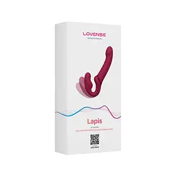 Безремневий страпон Lovense Lapis 23 см рожевий - мініатюра 13