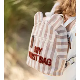 Рюкзак дитячий Childhome My first bag nude/terracotta (CWKIDBSTNR) - мініатюра 4