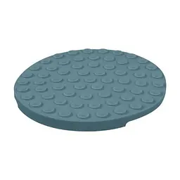 Універсальний посуд для тварин WAUDOG Silicone Килимок для злизування 21х21х3 см сірий (235011) - мініатюра 5