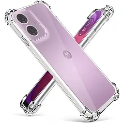 Панель BeCover Anti-Shock для Motorola Moto G04/ E14 Clear (712309) - мініатюра 2