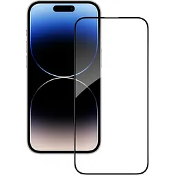 Скло захисне ACCLAB Full Glue ESD Apple iPhone 14 Pro Black (1283126542046) - мініатюра 2