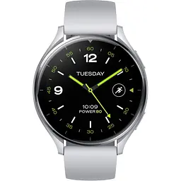 Смарт-годинник Xiaomi Watch 2 Sliver Case With Gray Strap (BHR8034GL) [106033] - мініатюра 2