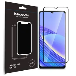 Скло захисне BeCover TCL 40 SE (T610K2) Black (711380)