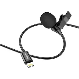 Мікрофон Hoco L14 з роз'ємом Lightning для iPhone та iPad чорний (MAW-44262_629) - мініатюра 5