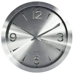 Годинник настінний Technoline 634911 Metal Silver (634911), Сріблястий