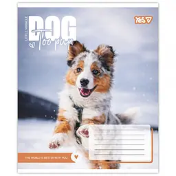 Набір зошитів Yes Dog too pup А5 12 аркушів у лінію 25 шт. (768732) - мініатюра 3